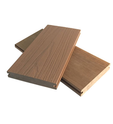 Zewnętrzne komercyjne, ognioodporne, wytłaczane kompozytowe panele WPC o wymiarach 23 mm x 138 mm