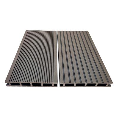Nowa technologia Deska tarasowa WPC 145 * 21 mm Odporna na owady deska kompozytowa