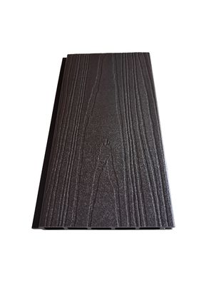 Ogrodzenie WPC z drewna ziarnistego 160 * 20 Anty-UV Drewno z tworzywa sztucznego Kompozytowa deska ogrodzeniowa Pusty panel ogrodzeniowy