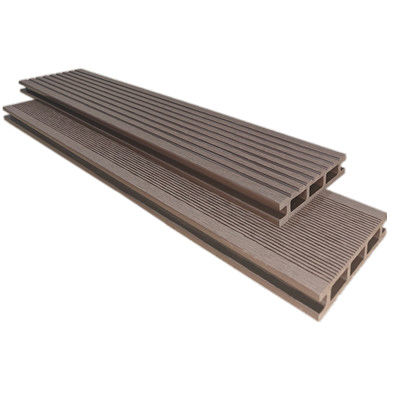 Materiały z recyklingu WPC podłogi zrównoważone i trwałe 20*110 mm Redbrown