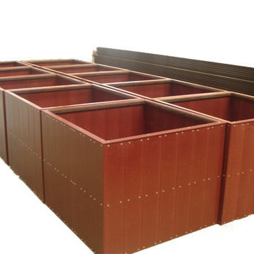 Podnieś swoją zieleń: Ultimate WPC Planters Collection