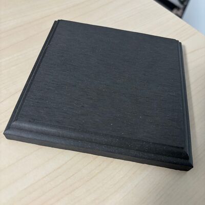 WPC Balkon Wodoodporne pokrycie końcowe podłogi zewnętrznej WPC Kompozytowa deska tarasowa Listwa przypodłogowa Deska tarasowa WPC Zakończenie tarasu