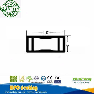 Zewnętrzny, dekoracyjny, plastikowy, drewniany, kompozytowy, pusty płot WPC