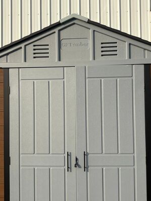 Zewnętrzny mobilny dom prefabrykowany - narzędzie ogrodowe i schowek na narzędzia