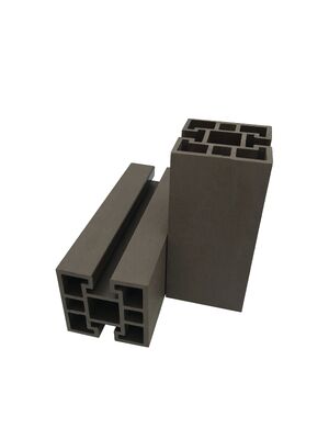 Gorąca sprzedaż Drewniana plastikowa balustrada kompozytowa WPC Plastikowa poręcz ogrodzeniowa