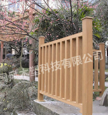 Zakryty płot kompozytowy 200 * 200 mm słupek ogrodzeniowy WPC z recyklingu