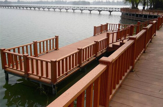 Mieszanka akrylowa Ogrodzenie WPC dekoracyjne do luksusowego ogrodu domowego