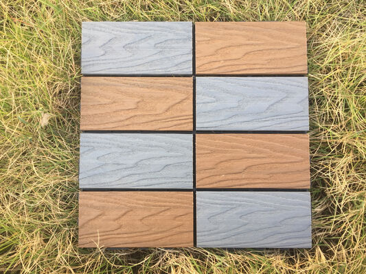 Hurtownia płytek tarasowych WPC DIY 30*30CM Trwałe podłogi zewnętrzne do użytku mieszkalnego