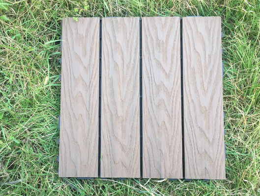 Hurtownia płytek tarasowych WPC DIY 30*30CM Trwałe podłogi zewnętrzne do użytku mieszkalnego