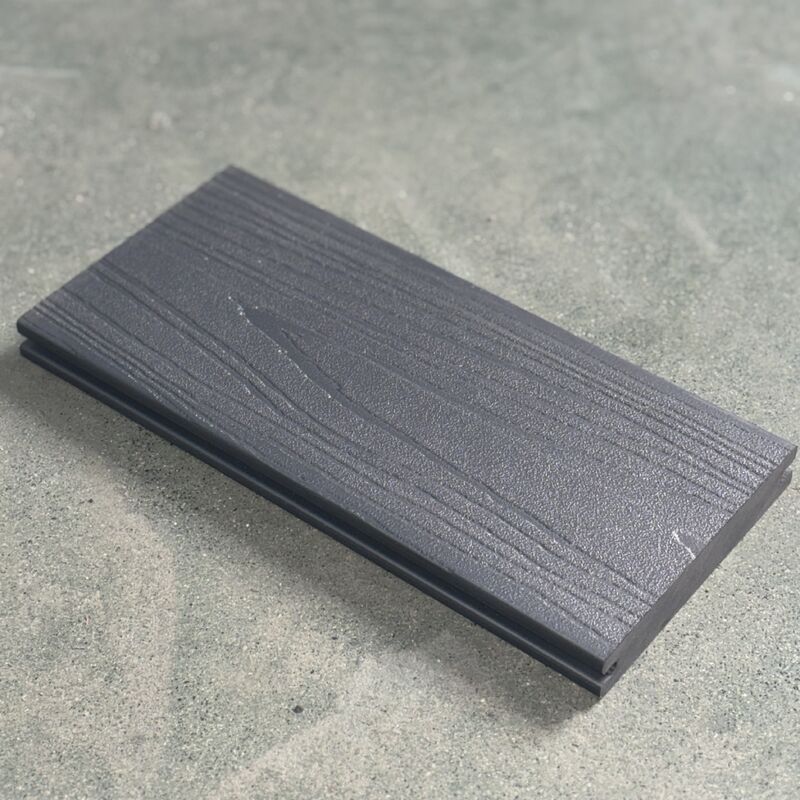 ARCHITEKTONICZNE WPC W WYKOŃCZENIU PŁYNNYM METALEM GRAFITOWE SREBRNE TARASY WPC